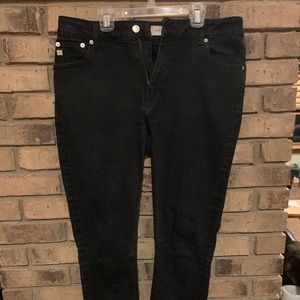 European Black Skinny Jeans Size 32, MUD Jeans